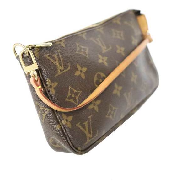 Louis Vuitton Brown Pochette Monogram Accessoire - Picture 1 of 12